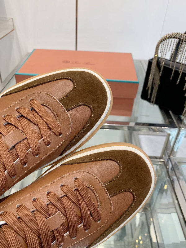 LP Tennis Walk Sneaker Brown Suede 307245