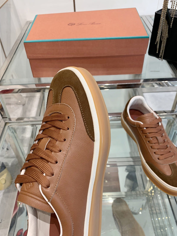 LP Tennis Walk Sneaker Brown Suede 307245