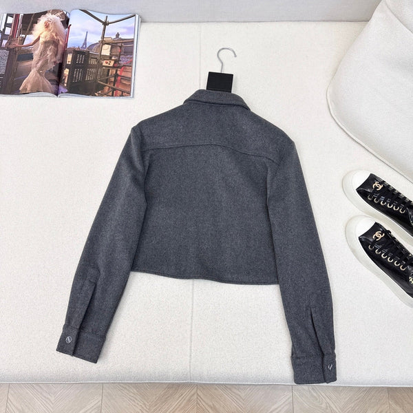 Miu Miu 25 Short Shirt Wool Cotton 588747