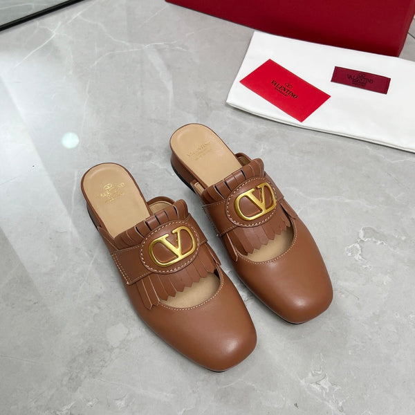 VT 25 Signature Mule Loafer Brown Calf Leather 293944