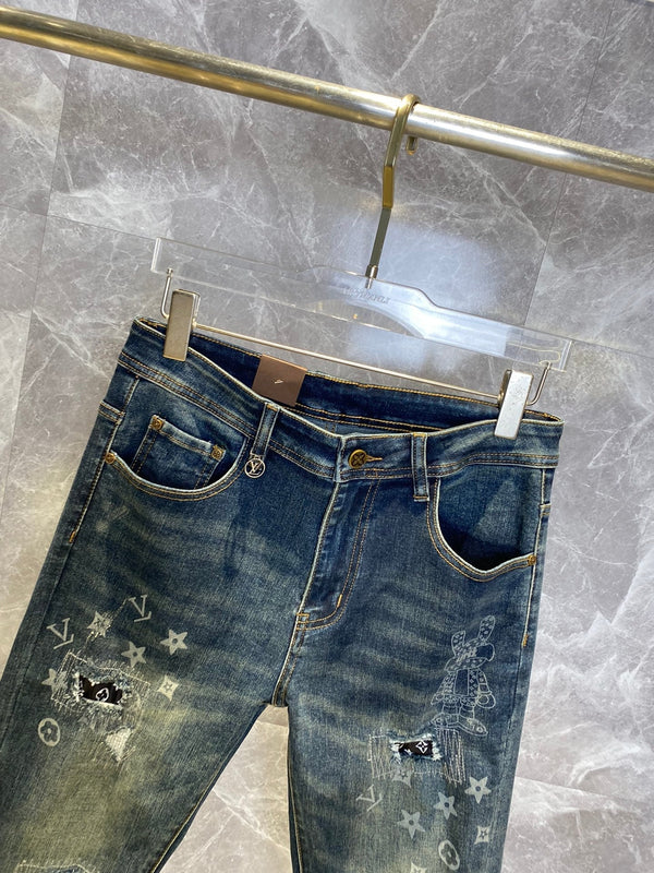 JEANS DENIM BLU LV 239575