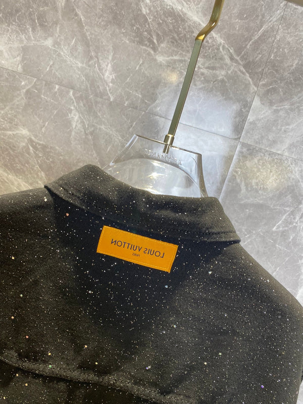 GIACCA IN DENIM NERO LV 239583