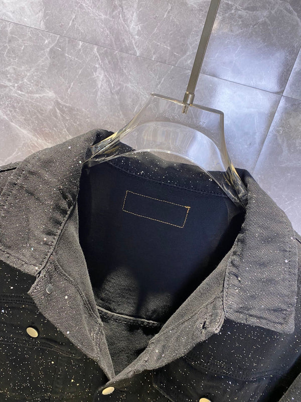 GIACCA IN DENIM NERO LV 239583