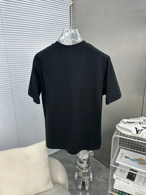 T-SHIRT IN COTONE NERO LV 239580