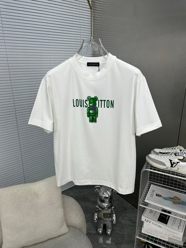 T-SHIRT IN COTONE NERO LV 239580