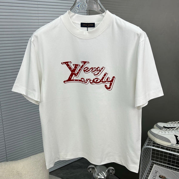 T-SHIRT IN COTONE BIANCO LV 239581