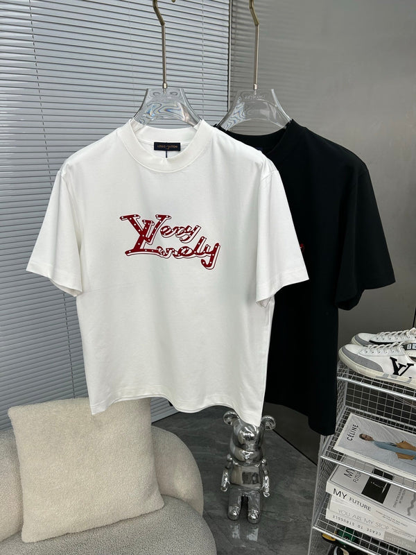 T-SHIRT IN COTONE BIANCO LV 239581