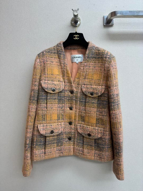 CC 25 Tweed Jacket Multicolor Cotton Wool 251968