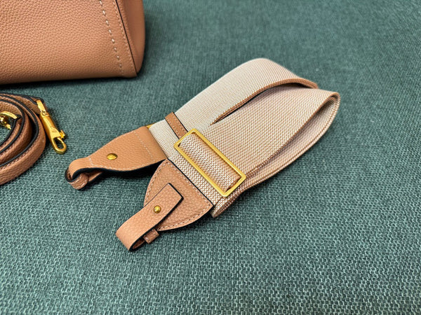 VALENTINO small 19 handbag brown calfskin 538537