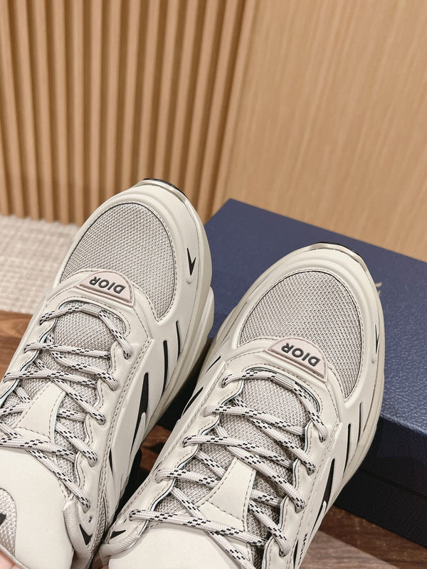 CD B44 Blade Sneaker 30mm White Mix Black Mesh Fabric 101011