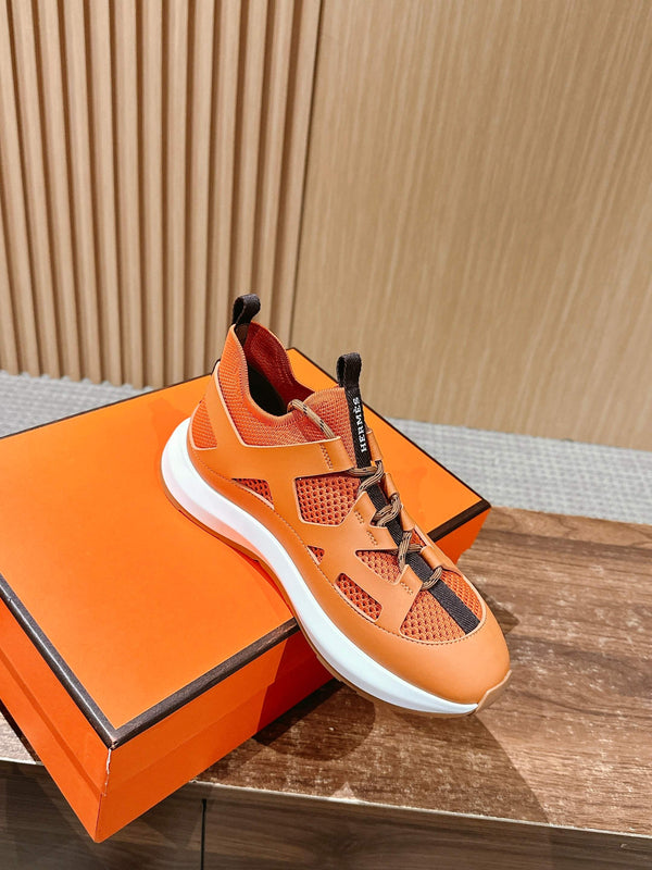 Sneaker HM Katana Pelle di vitello arancione 317596