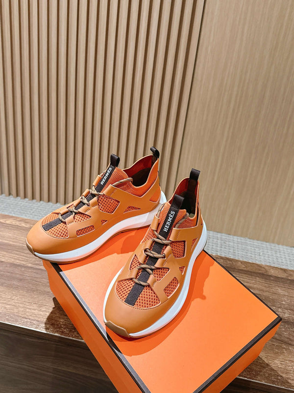 Sneaker HM Katana Pelle di vitello arancione 317596