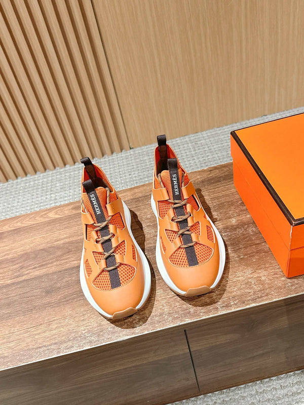 Sneaker HM Katana Pelle di vitello arancione 317596