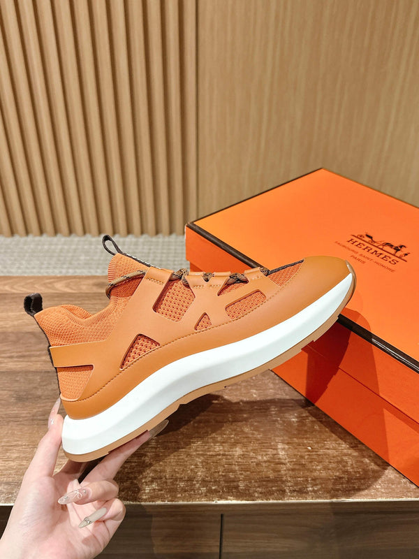 Sneaker HM Katana Pelle di vitello arancione 317596