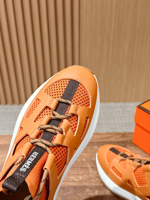 Sneaker HM Katana Pelle di vitello arancione 317596