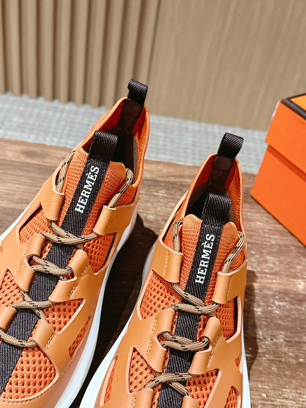 Sneaker HM Katana Pelle di vitello arancione 317596