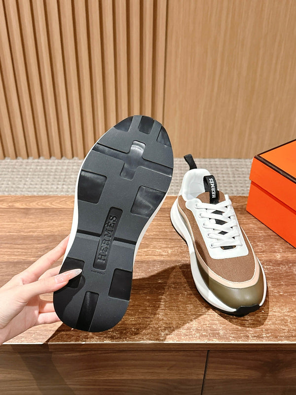 Sneaker HM Gramme in maglia marrone 317601