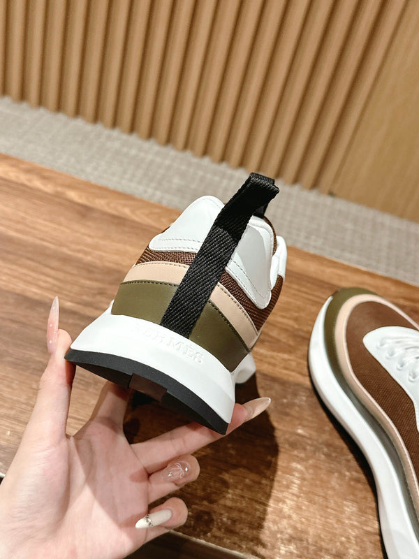 Sneaker HM Gramme in maglia marrone 317601