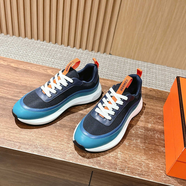 Sneaker HM Gramme Nero Blu Mesh 317602