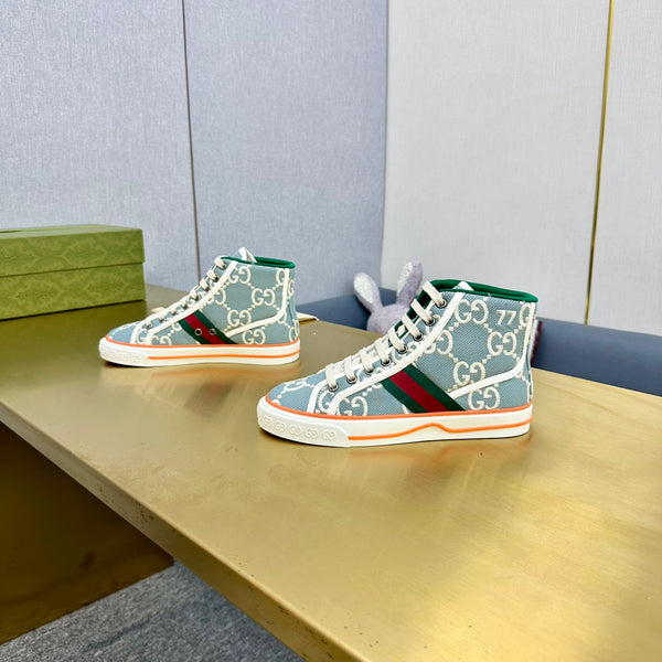 GG TENNIS 1977 HIGH-TOP TRAINER SKY CANVAS