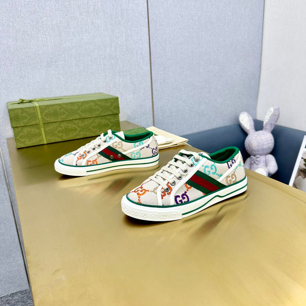 GG TENNIS 1977 TRAINER TELA GRIGIO CHIARO