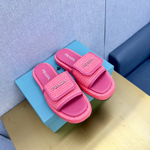 Pra Crochet Mule 20 Rosa Caldo