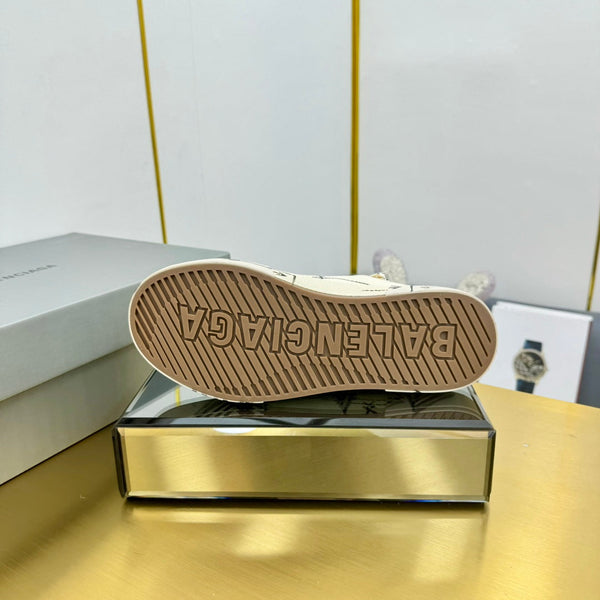 SKETCH SNEAKER MULES IN BEIGE CANVAS