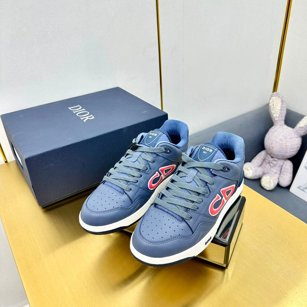 CD B57 Low-Top Sneaker In Charcoal Blue Calfskin 993824