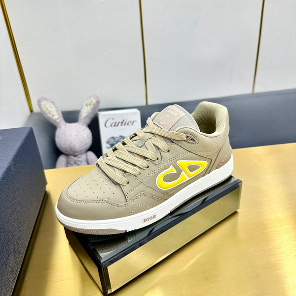 CD B57 Low-Top Sneaker In Peanut Brown Calfskin 993830