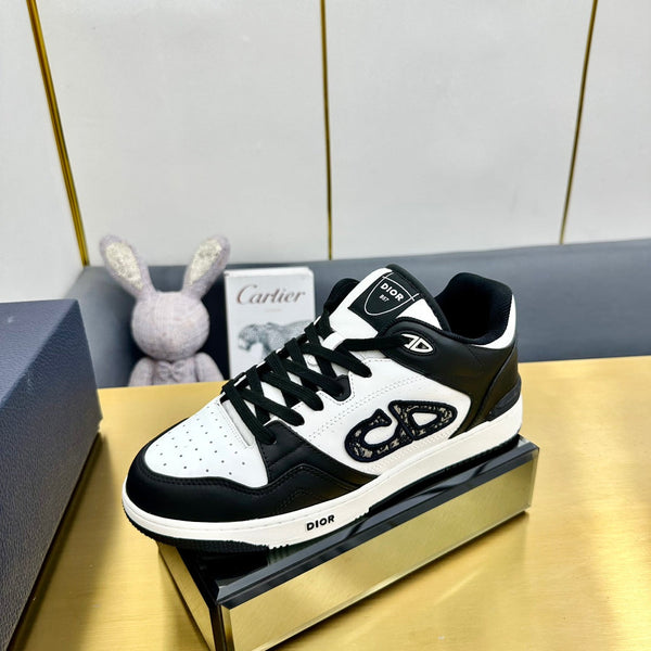 CD B57 Mid-Top Sneaker In Black Calfskin 993839