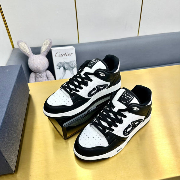 CD B57 Mid-Top Sneaker In Black Calfskin 993839