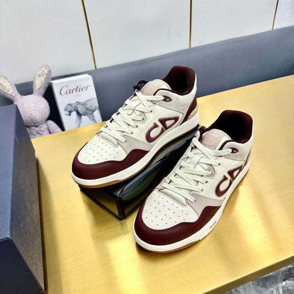 CD B57 Low-Top Sneaker In Burgundy Calfskin 993843