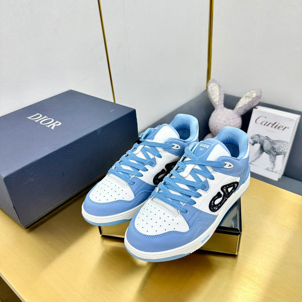 CD B57 Mid-Top Sneaker In Could Blue Calfskin 993845