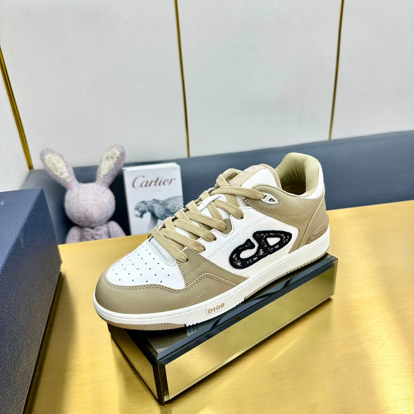 CD B57 Mid-Top Sneaker In Light Moss Brown Calfskin 993847