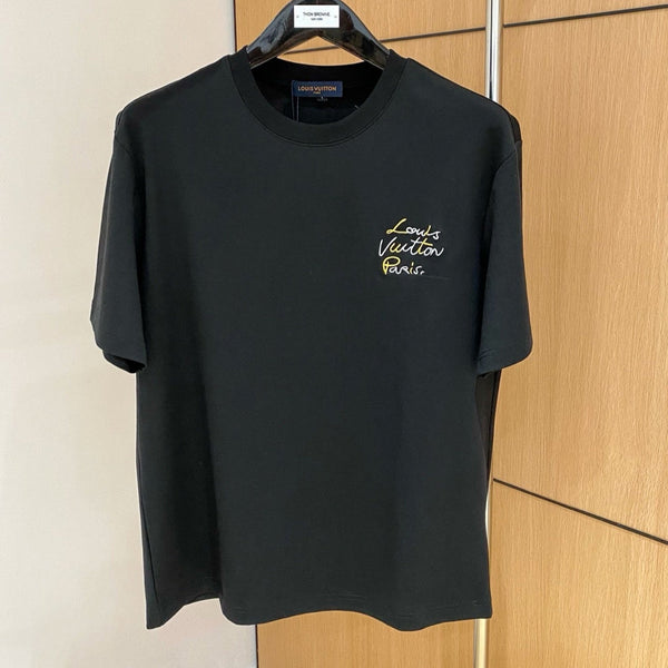 T-SHIRT IN COTONE NERO LV 239592