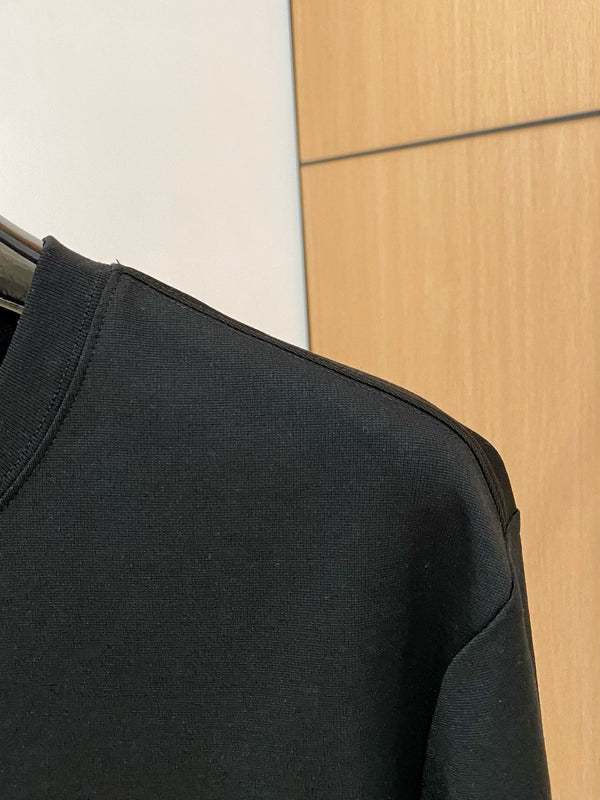 T-SHIRT IN COTONE NERO LV 239594