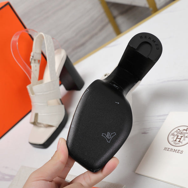 SANDALO ERIS 95 IN VITELLO BIANCO FANTASIA