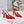 CD Tribales Slingback Pump Glossy Red Orange Cowhide