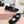 Miu Tyre Ballerina Shoes Black Suede Fabric 456339