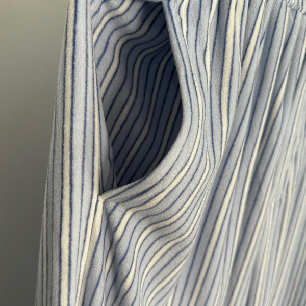 Balenciaga 25 Set Blue Striped Cotton 0047