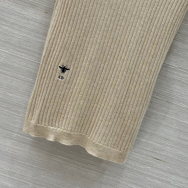 CD 25 Polo Short-sleeved Top Beige Cashmere