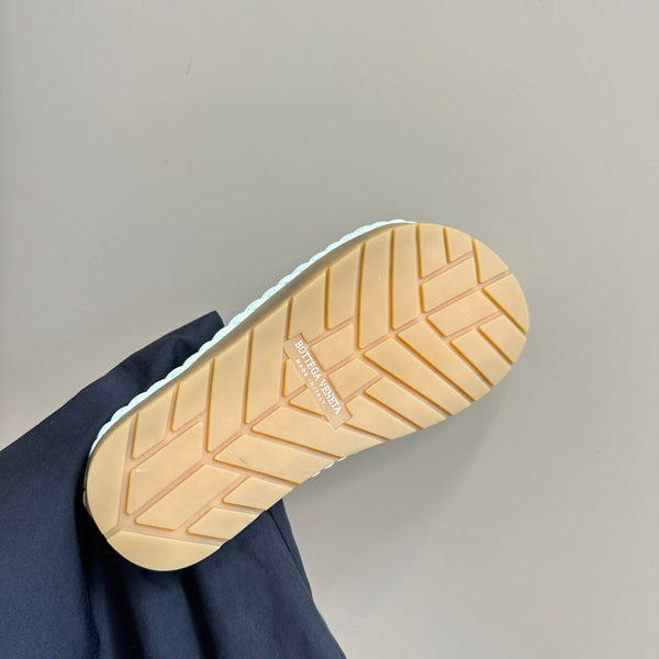 Jack Flat Mule in pelle di agnello turchese