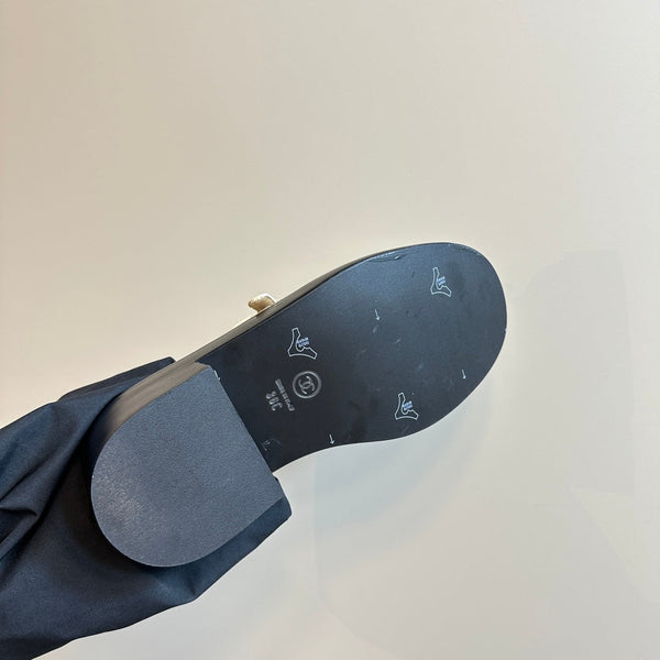 CC Moccasins 65mm Beige Calfskin