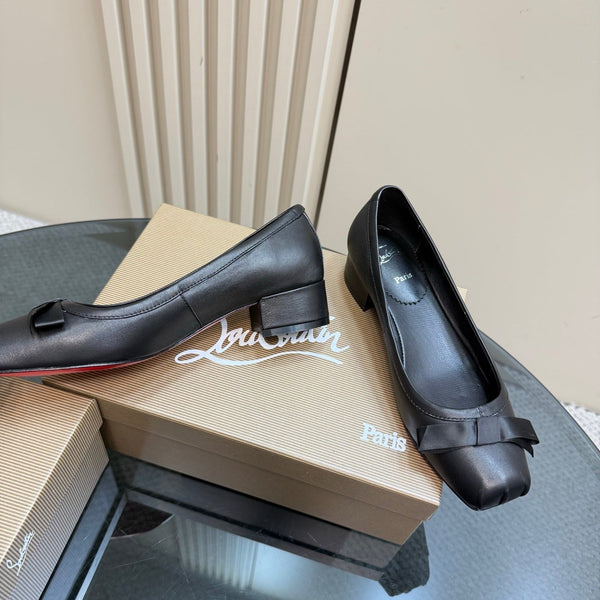 CL Ballet Shoes Black Nappa Lambskin 299717