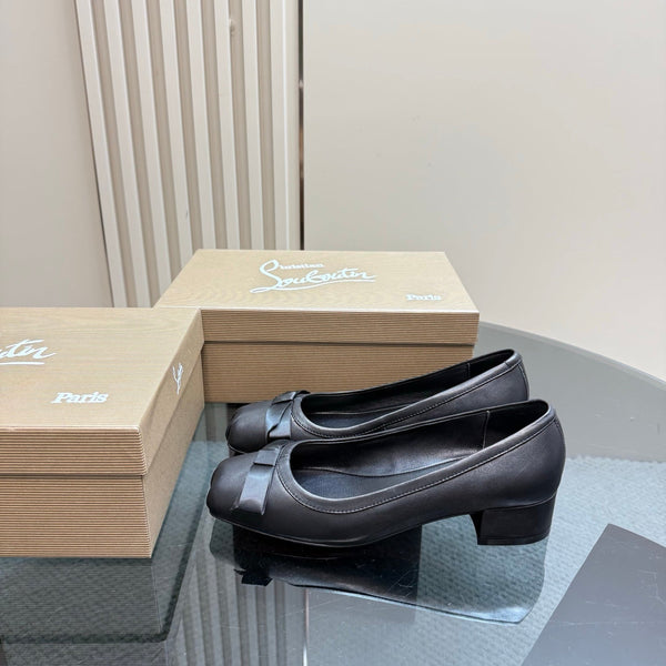 CL Ballet Shoes Black Nappa Lambskin 299717