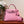KELLY SELLIER 25 BAG IN DOLL PINK OSTRICH LEATHER WITH SILVER HARDWARE (MADE - TO - ODER)