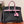 KELLY SELLIER 25 BAG IN BLACK MIX BABY PINK OSTRICH LEATHER (MADE - TO - ODER)