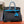 KELLY SELLIER 25 BAG IN BLACK MIX OCEAN BLUE OSTRICH LEATHER (MADE - TO - ODER)