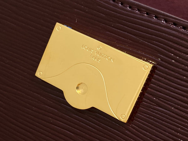 cluny mini 20cm pelle di vitello epi bordeaux