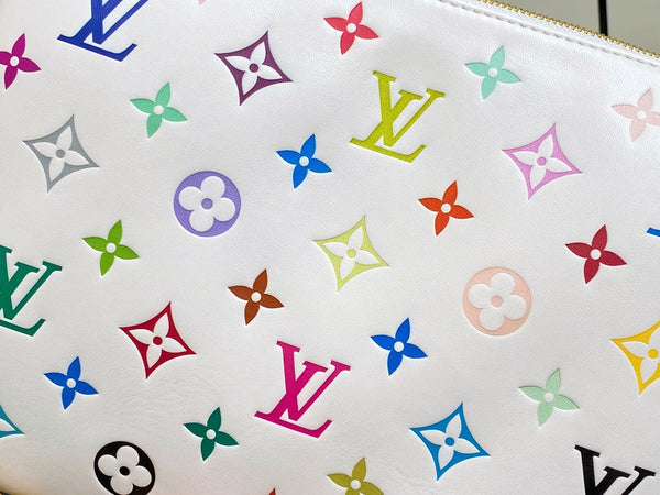 LV x TM COUSSIN Bag 26cm Multicolor Leather 329576